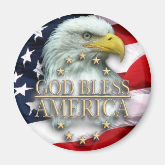 God Bless America Magnet