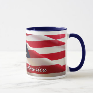 GOD BLESS AMERICA MUG