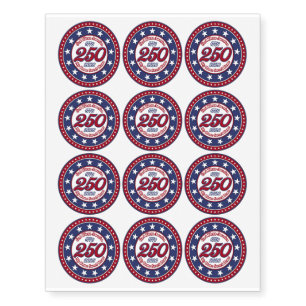 God Bless America My Home Sweet Home Temporary Tattoos
