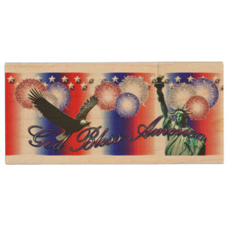God Bless America Patriotic Flash Drive