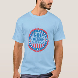 God Bless America Patriotic USA Pride T-Shirt