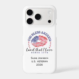 God Bless America - Personalized Phone Case
