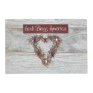 God Bless America Placemat
