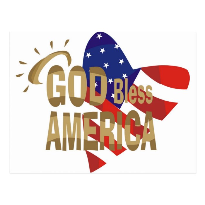 God Bless America Post Cards