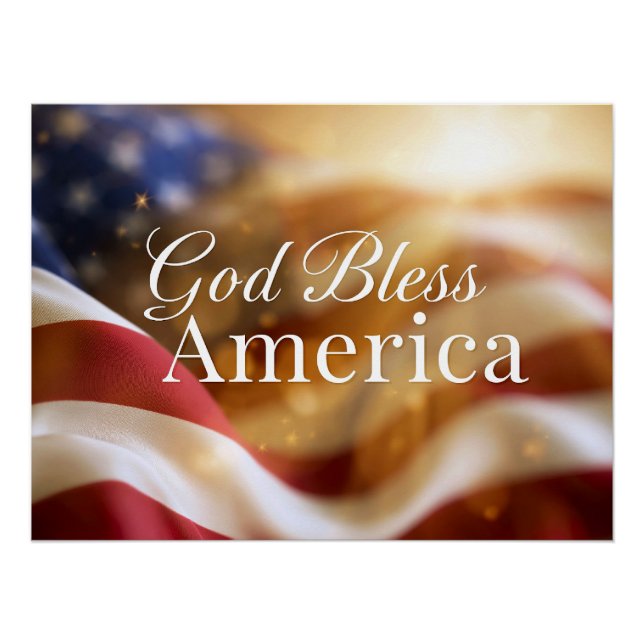 God Bless America Poster (Front)