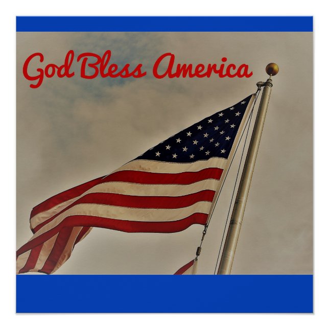 God Bless America poster (Front)
