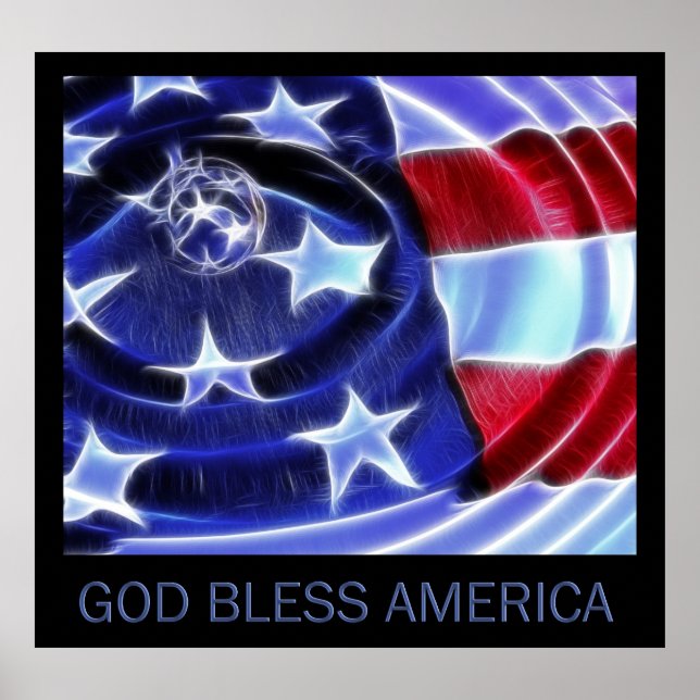God Bless America Poster (Front)