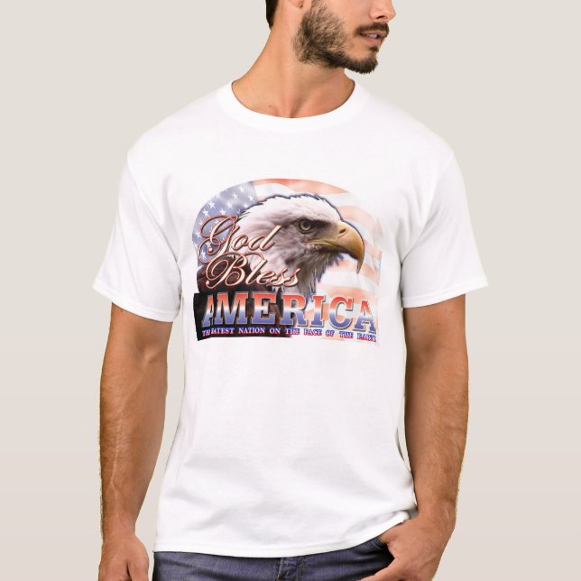 God Bless America T-Shirt (Front)