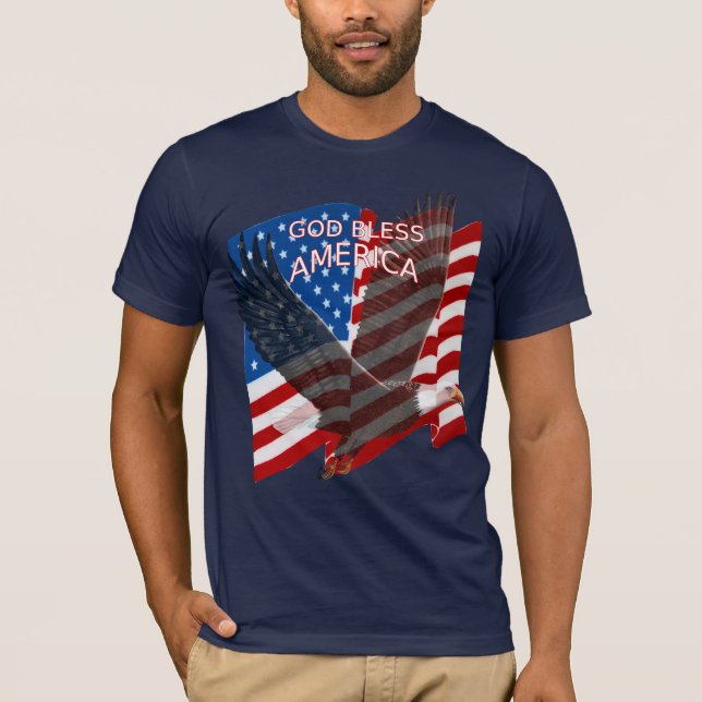 God Bless America T-Shirt (Front)