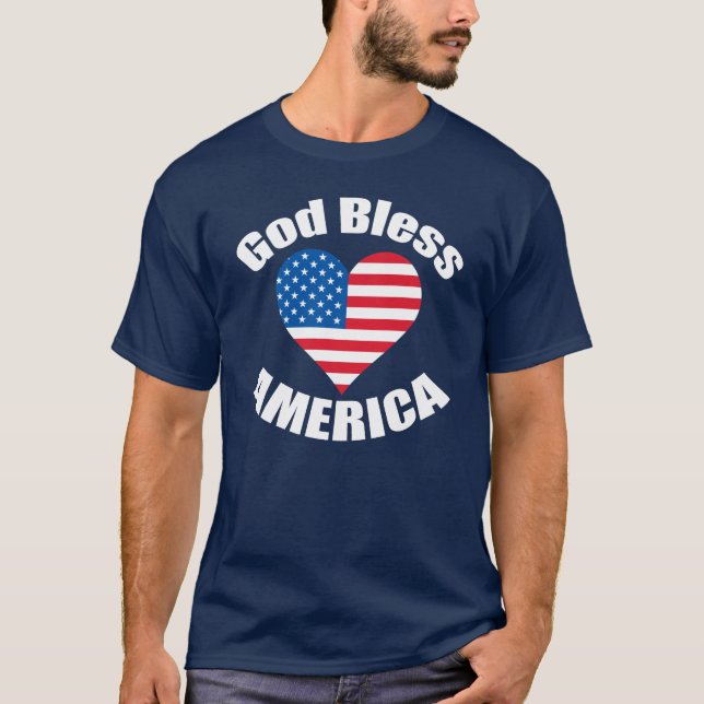 God Bless America T-Shirt (Front)
