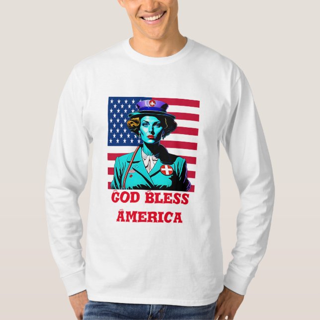 God Bless America T-Shirt (Front)