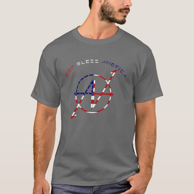 God Bless America T T-Shirt (Front)