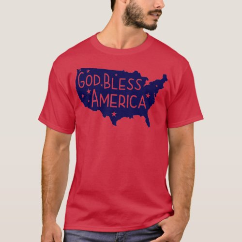 God Bless America The Land That I Love   2  T_Shirt