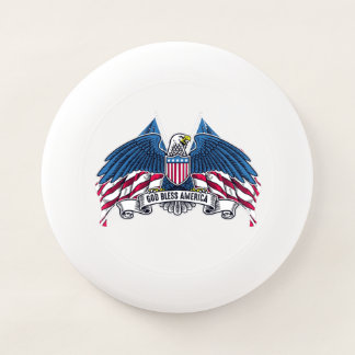 God Bless America Wham-O Frisbee