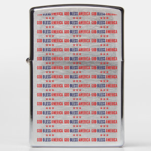 God Bless America Zippo Lighter