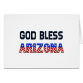 God Bless Arizona (Front Horizontal)