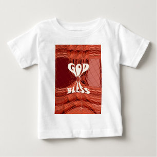 God Bless Art Print Baby T-Shirt