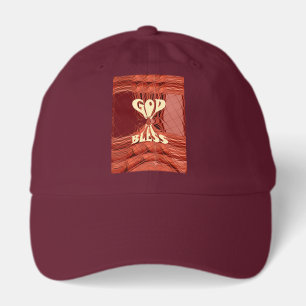 God Bless Art Print Hat