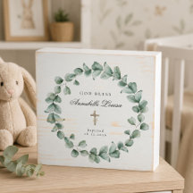 God Bless Baptism Eucalytus
