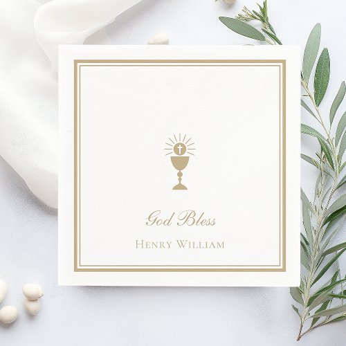 God Bless Boy First Communion