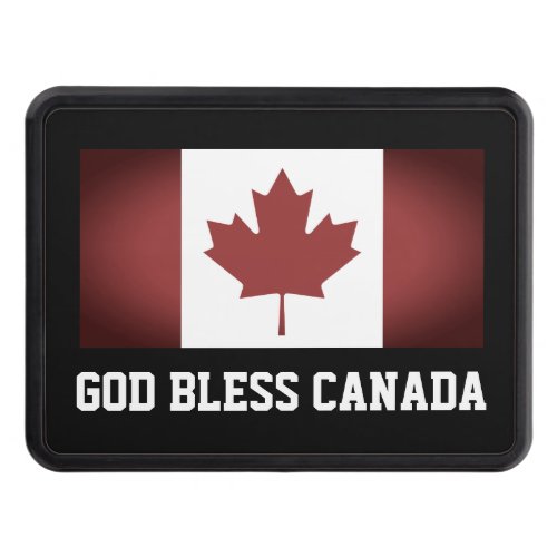 God bless Canada vintage Canadian flag patriotic Hitch Cover