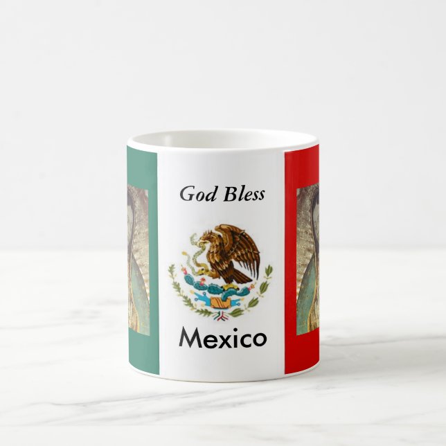 God Bless Mexico Coffee Mug (Center)