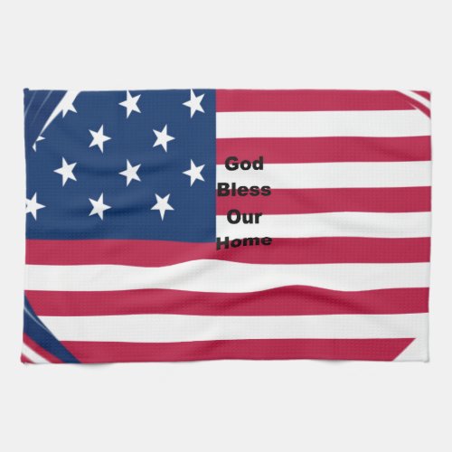 God Bless our Home Towel