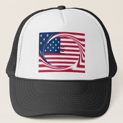 God Bless our Home Trucker Hat
