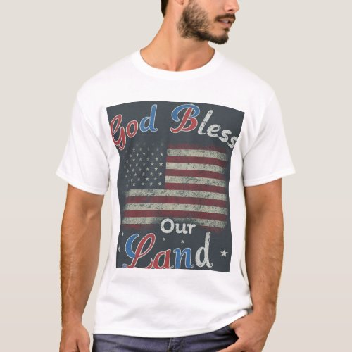 God bless our land T_Shirt