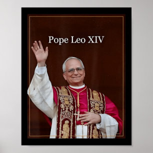 God Bless Pope Leo Xiv 1 Poster