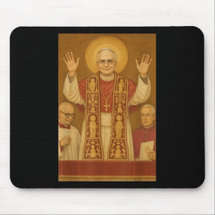 God Bless Pope Leo Xiv Pope Leo Xiv Shirt Pope Leo Mouse Pad