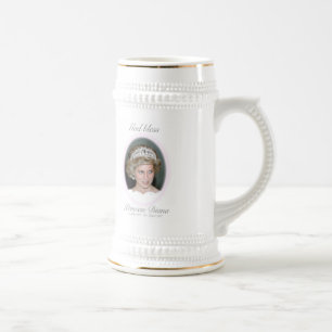 God Bless Princess Diana Beer Stein