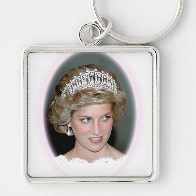 God Bless Princess Diana Keychain (Front)