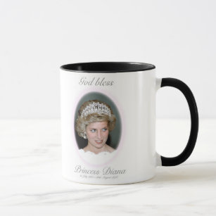God Bless Princess Diana Mug