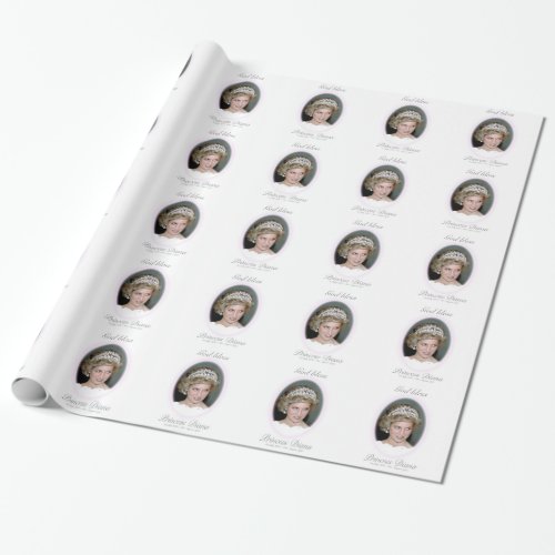 God Bless Princess Diana _ Remembrance Wrapping Paper