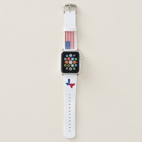 God bless Texas Apple Watch Band