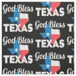 God Bless Texas Fabric