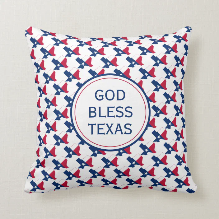 Pillow Decorative Throw Texas Flag Texas