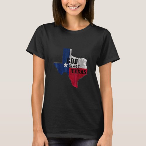 God Bless Texas Proud Strong Awesome Ohio  T_Shirt