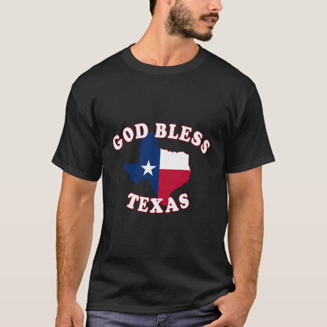 God Bless Texas T-Shirt (Front)