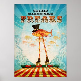 God Bless the Freaks Poster