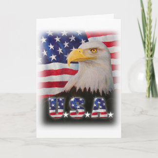 God Bless The U.S.A.! Card