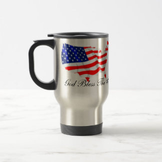 God Bless The U.S.A. Travel Mug
