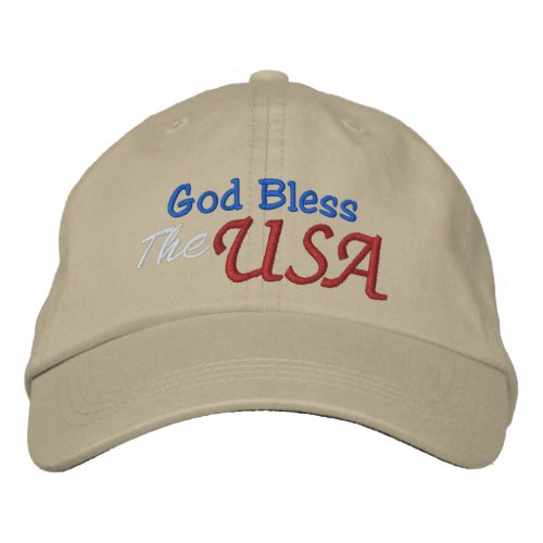 God Bless the USA Cap Template by SRF