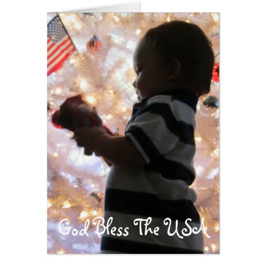 God Bless The USA Cards (Front)