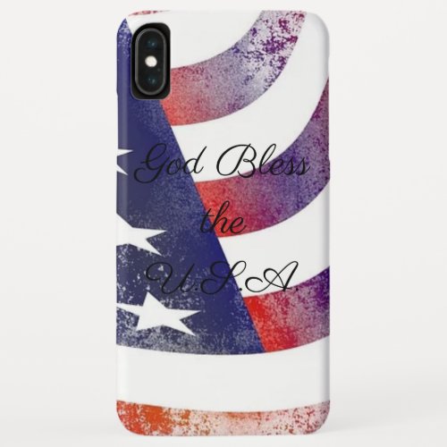 God Bless the USA iPhone Case