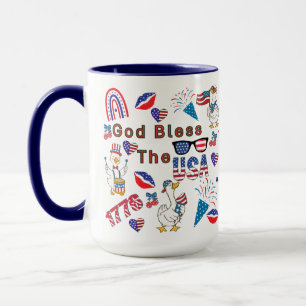 God Bless The USA Mug