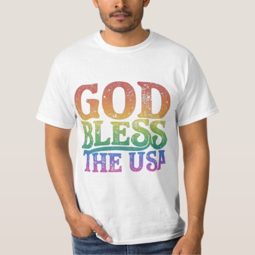 God Bless The Usa T_Shirt
