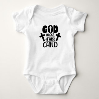 God Bless This Child Baby Bodysuit