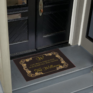 God Bless This Home Door Mat